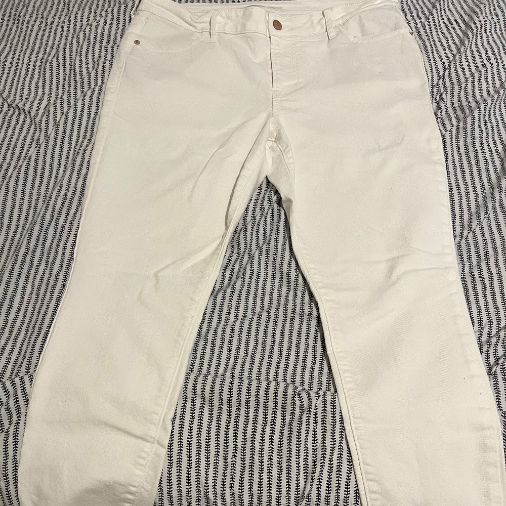 White Denim Jeans